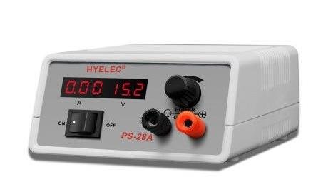 95037-o1.jpg Hyelec PS28A Τροφοδοτικό Εργαστηρίου 1 Καναλιού 1.5÷15VDC 0÷2A - Image 1