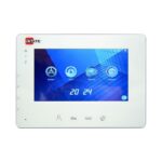CGate Simplicity Series Οθόνη Θυροτηλεόρασης 7" Λευκή για Μπουτονιέρες CGate Τεχνολογίας 2 Καλωδίων