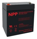 NPP Μπαταρία Μολύβδου 12V 5Ah 90x70x101mm Ακροδέκτες F1 4.8mm NP12-5Ah