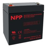 NPP Μπαταρία Μολύβδου 12V 5Ah 90x70x101mm Ακροδέκτες F1 4.8mm NP12-5Ah
