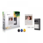 Golmar S5110/ART4 ΚΙΤ Θυροτηλεόρασης Μονοκατοικίας 2MP 120° RFID με Έγχρωμη Οθόνη 4.3" Τεχνολογία 2 Καλωδίων G2+