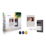 Golmar S5110/ART4WH ΚΙΤ Θυροτηλεόρασης Μονοκατοικίας 2MP 120° RFID με Έγχρωμη Οθόνη Wi-Fi 4.3" Τεχνολογία 2 Καλωδίων G2+