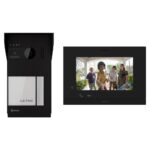 Golmar S5110/ART7B LITE ΚΙΤ Θυροτηλεόρασης Μονοκατοικίας 2MP 120° RFID με Έγχρωμη Οθόνη 7" Τεχνολογία 2 Καλωδίων G2+ Μαύρο