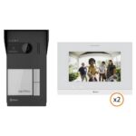 Golmar S5102/ART7 LITE ΚΙΤ Θυροτηλεόρασης 2 Διαμερισμάτων 1MP 120° με Έγχρωμη Οθόνη 7" Τεχνολογία 2 Καλωδίων G2+