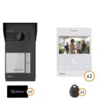 Golmar S5112/ART4W LITE ΚΙΤ Θυροτηλεόρασης 2 Διαμερισμάτων 2MP 120° RFID με Έγχρωμη Οθόνη Wi-Fi 4.3" Τεχνολογία 2 Καλωδίων G2+