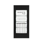 Golmar Sixty5 6502/INFO BLACK Panel Πληροφοριών για Όλες τις Μπουτονιέρες Sixty5 6502 Μαύρο