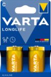 Varta LongLife Αλκαλικές Μπαταρίες C 1.5V 2τμχ 4114101422