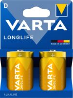 Varta LongLife Αλκαλικές Μπαταρίες D 1.5V 2τμχ 4120101422