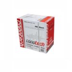 Conotech NS50TRI Καλώδιο Ομοαξονικό 75Ω Εξασθένηση 24.7dB/100m Φ6.80mm Λευκό 1m