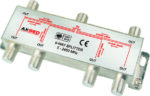 AXRed Διακλαδωτής TV & SAT 6 Eξόδων 5-2400MHz με Power Pass