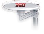 Red Eagle Elixa Εξωτερική Κεραία TV Λήψης 360° με Ενισχυτή 42dB Κατάλληλη για Σκάφη, Camping & Τροχόσπιτα 220VAC & 12VDC