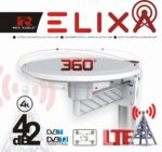 Red Eagle Elixa Εξωτερική Κεραία TV Λήψης 360° με Ενισχυτή 42dB Κατάλληλη για Σκάφη, Camping & Τροχόσπιτα 220VAC & 12VDC - Image 5