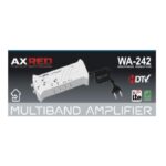 AXRed Ενισχυτής TV Κεντρικής Εγκατάστασης V(FM)/U/U 42dB 2x112dBuV με Φίλτρο 5G WA-242 - Image 2