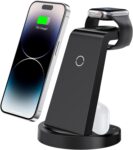 AXRed FC-18W Ασύρματος Φορτιστής 3 σε 1 για Smartphone, Ρολόι & Ακουστικά με USB-C 18W Max.