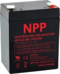 NPP Μπαταρία Μολύβδου 12V 2.9Ah 79x56x99mm Ακροδέκτες F1 4.8mm NP12-2.9Ah