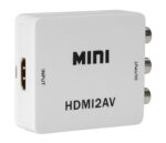 Μετατροπέας HDMI In / 3x RCA Out Τροφοδοσία από Καλώδιο USB Λευκό Powertech CAB-H082