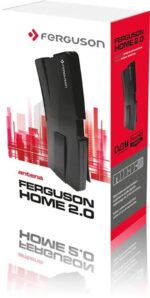 *Open Box* Ferguson Home 2.0 Εσωτερική Κεραία TV με Ενισχυτή 18dB Μαύρη - Image 3