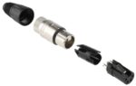 Βύσμα XLR 4 Pin Θηλυκό Καλωδίου Μεταλλικό Neutrik NC4FX - Image 3