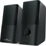 Powertech PT-847 Ηχεία Υπολογιστή 2x3W Μαύρα