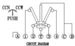 Microswitch TACT Πλοήγησης Menu Γωνία 8 Pin CCW/CCN/Push ON, 11.3x11.8x3mm SMT Xiejia MT012 - Image 3