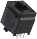Βύσμα RJ11 6P4C Θηλυκό για PCB Οριζόντιο