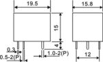 Ρελέ Ηλεκτρομαγνητικό 9VDC 10A 1 Επαφής N.O+N.C 5 Pin για PCB Recoy LEG-9 - Image 4