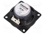 Μεγάφωνο Mini Φ87.5mm 10W RMS 4Ω Μαύρο Visaton 4630 - Image 2