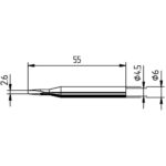 Ersa 0162KD/SB Μύτη Κολλητηριού 2.6mm Επίπεδη για τα Κολλητήρια Multi-Tip C15 & TIP 260 (0910BD/0260BD) 15/16W - Image 2