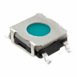Microswitch TACT 4 Pin Push ON SPST-NO, SMT 6x6x3.1mm PBS2017