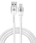 Powertech Καλώδιο Φόρτισης & Data Lightning σε USB-A 12W 1m Λευκό PTR-0126