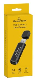 Powertech Card Reader για SD & micro SD, USB 3.2 5Gbps PT-1112 - Image 3
