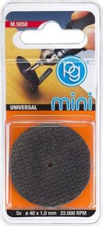 Δίσκοι Κοπής Φ40mm Πάχος 1mm Ενισχυμένοι 5τμχ PG Mini M.5050 - Image 4