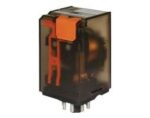 Ρελέ Ηλεκτρομαγνητικό 110VAC 10A 2 Επαφών N.O+N.C 8 Pin Λυχνίας Schrack MT226115