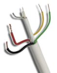Anga ST-CC02 Καλώδιο CCTV 1x mini RG59 + 2x0.50mm + 2x0.22mm 1m
