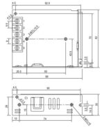 Τροφοδοτικό Switching 35W | 24VDC | 1.5A Μεταλλικό Mean Well LRS-35-24 - Image 2