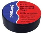 Wonder Μονωτική Ταινία PVC 19mm x 20m Πάχος 1.3mm K1ZA0 Μαύρη