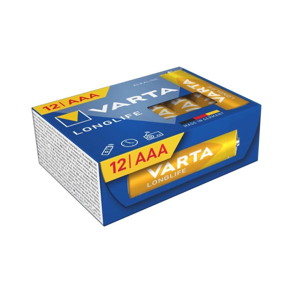129911-o1.jpg Varta LongLife Αλκαλικές Μπαταρίες AΑA 1.5V 12τμχ 4103301132 - Image 1