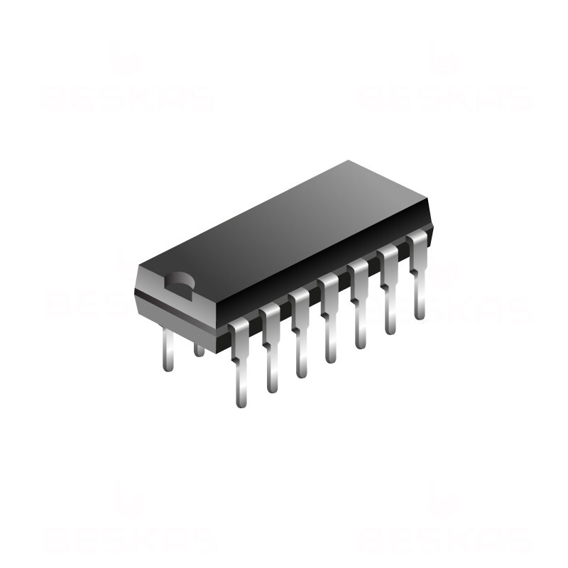 131823-o1.jpg Ολοκληρωμένο Κύκλωμα UA723CN Texas Instruments - Image 1