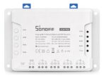 SONOFF 4CHPRO R3 Smart Διακόπτης Wi-Fi 4 Εξόδων 220VAC 40A με Τηλεχειρισμό 433MHz, Υποστήριξη Ξερών Επαφών, Μέτρηση Κατανάλωσης, DC & AC Motor Control