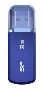 Flash Drive Silicon Helios 202 32GB USB 3.2 Gen 1 Μεταλλικό Μπλε SP032GBUF3202V1B