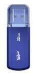 Flash Drive Silicon Helios 202 32GB USB 3.2 Gen 1 Μεταλλικό Μπλε SP032GBUF3202V1B