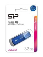 Flash Drive Silicon Helios 202 32GB USB 3.2 Gen 1 Μεταλλικό Μπλε SP032GBUF3202V1B - Image 2