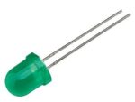 LED Πράσινο Φ8mm 2.2÷2.5V 20÷70mcd 20mA 60° L-793GD Kingbright