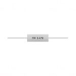 Αντίσταση Σύρματος 0.47Ω 5W ±5% SR Passives CRL5W-R47