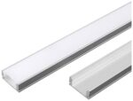 Προφίλ Αλουμινίου για Ταινίες LED 200x1.74x0.7cm Ασημί V-TAC VT-8157