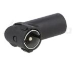 Adaptor Βύσμα Κεραίας Αυτοκινήτου ISO Αρσενικό σε DIN Θηλυκό Μαύρο 4Carmedia ZRS-AA-2-BL