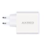 AXRed Ταχυφορτιστής Τριπλός Πρίζας με USB-C Power Delivery 65W & 2x USB-A 24W Max. AX65W - Image 2