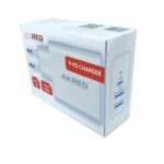 AXRed Ταχυφορτιστής Τριπλός Πρίζας με USB-C Power Delivery 65W & 2x USB-A 24W Max. AX65W - Image 3