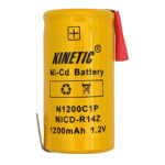 Kinetic Επαναφορτιζόμενη Μπαταρία C 1.2V 1200mAh Ni-CD με Λαμάκια