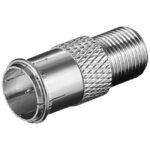 Adaptor F Quick Αρσενικό σε F Θηλυκό Μεταλλικό ADF27